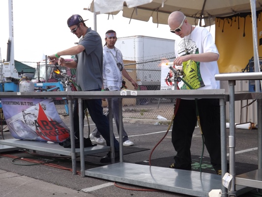 ABR Imagery Glass Blowing at HT Cannabis Cup