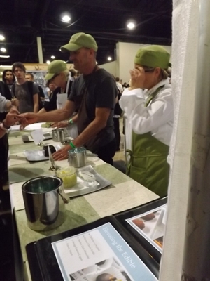 Edibles stand at the Cannabis Cup in 2014
