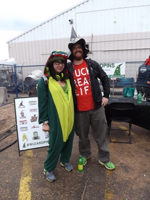 Dragon and Wizard at the High Times Cannabis Cup in Denver