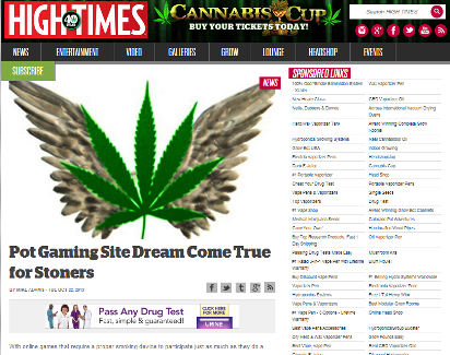 High Times Article Image