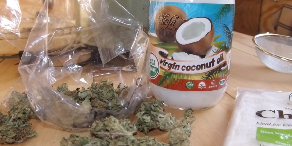 Coconut oil and cannabis