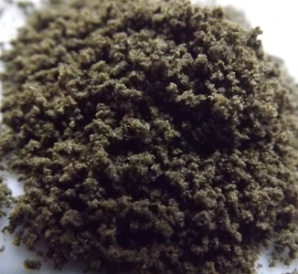 Super Close up of Black Poison Hash