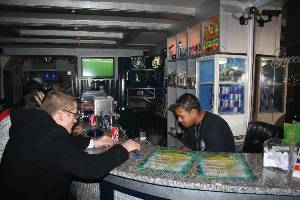 Main Bar and Weed Menu at Green Place