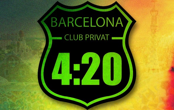 420 club in Barcelona logo