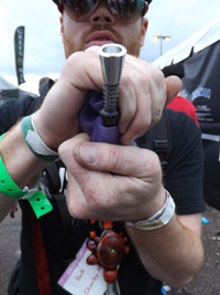 Roll Uh Bowl guy at the Cannabis Cup