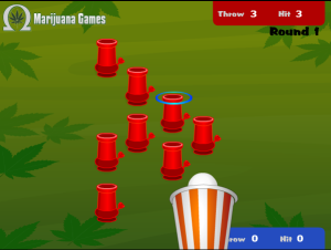 Feature image for Weed Pong marijuana game