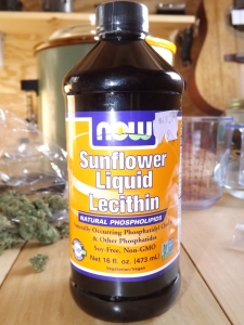 Sunflower Lecithin Closeup