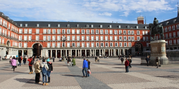 Courtyard quarters in Madrid