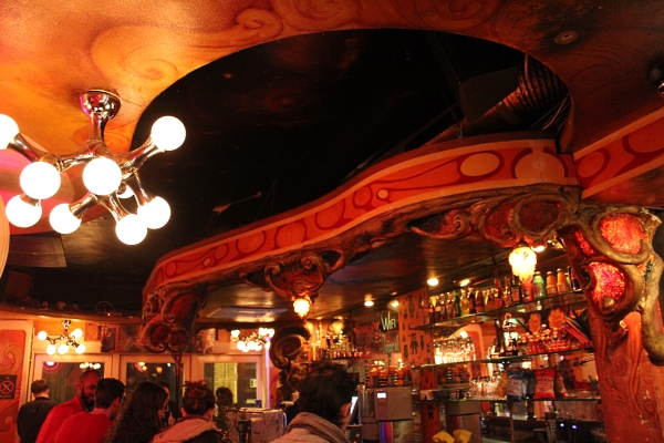 View of Bar and Patrons at Dampkring