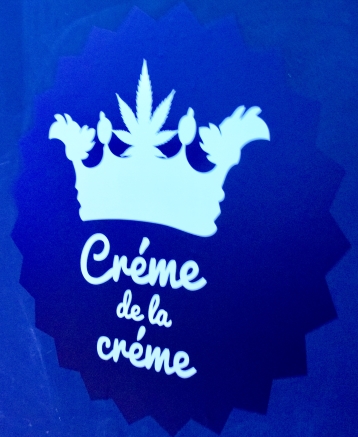 Creme de la Creme cannabis club logo