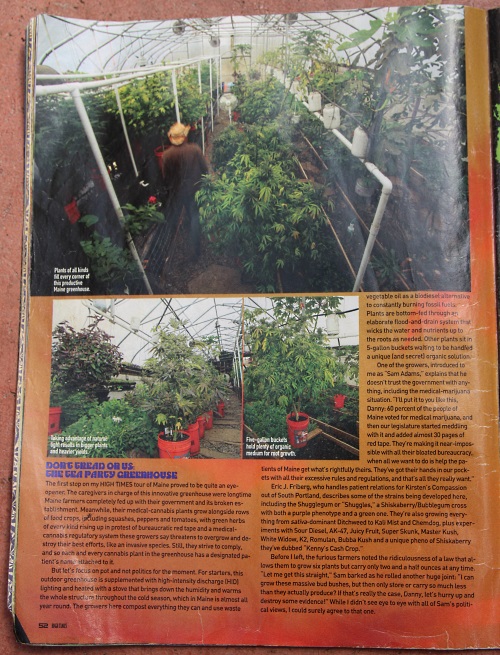 Cynthia Rosen Farm in High Times Circa 2003