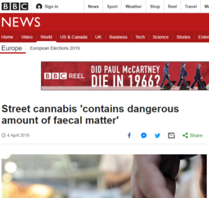 BBC Report on Madrid Cannabis and Fecal Matter