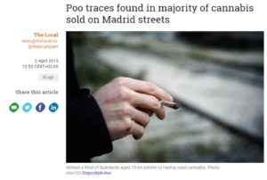The Local reporting on Madrid cannabis