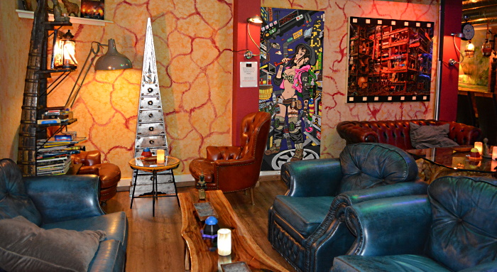 Saigon sitting area - The Best Cannabis Club in Barcelona 2019