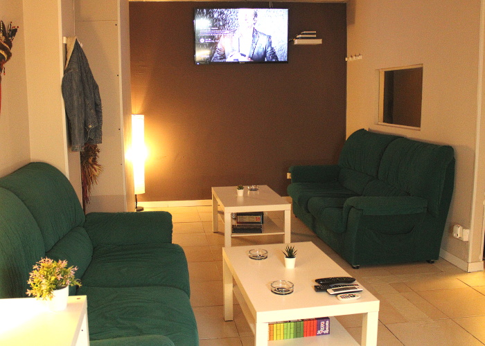 The first chill out area of La Sagrada Maria in Badalona